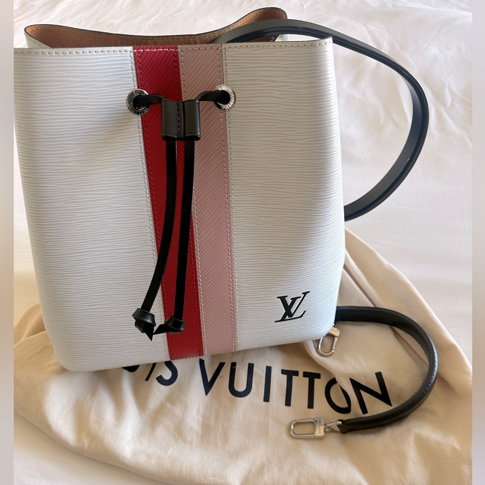 Louis Vuitton NeoNoe Handbag Limited Edition Epi Stripes